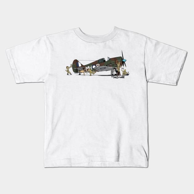 The Dogs of War: CAC Boomerang Kids T-Shirt by Siegeworks